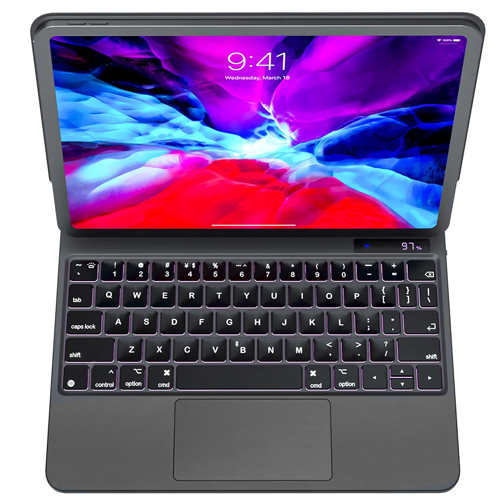 Capa para Ipad Magic Keyboard Case com Teclado 11" - Preto