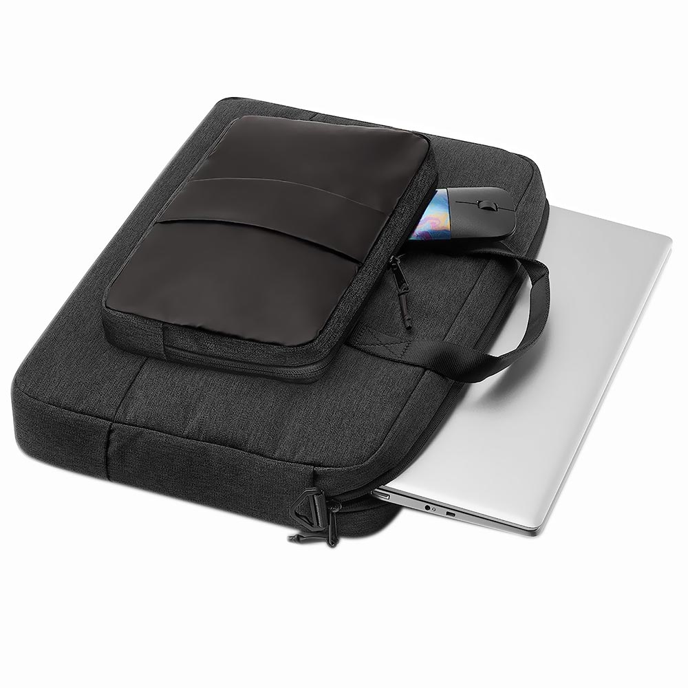 Maleta para Notebook HP 1G6D5AA Lightweight 15.6" - Preto / Cinza
