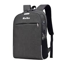 Mochila Anti-Roubo para Notebook Kolke KVM-339 15.6" - Cinza Escuro