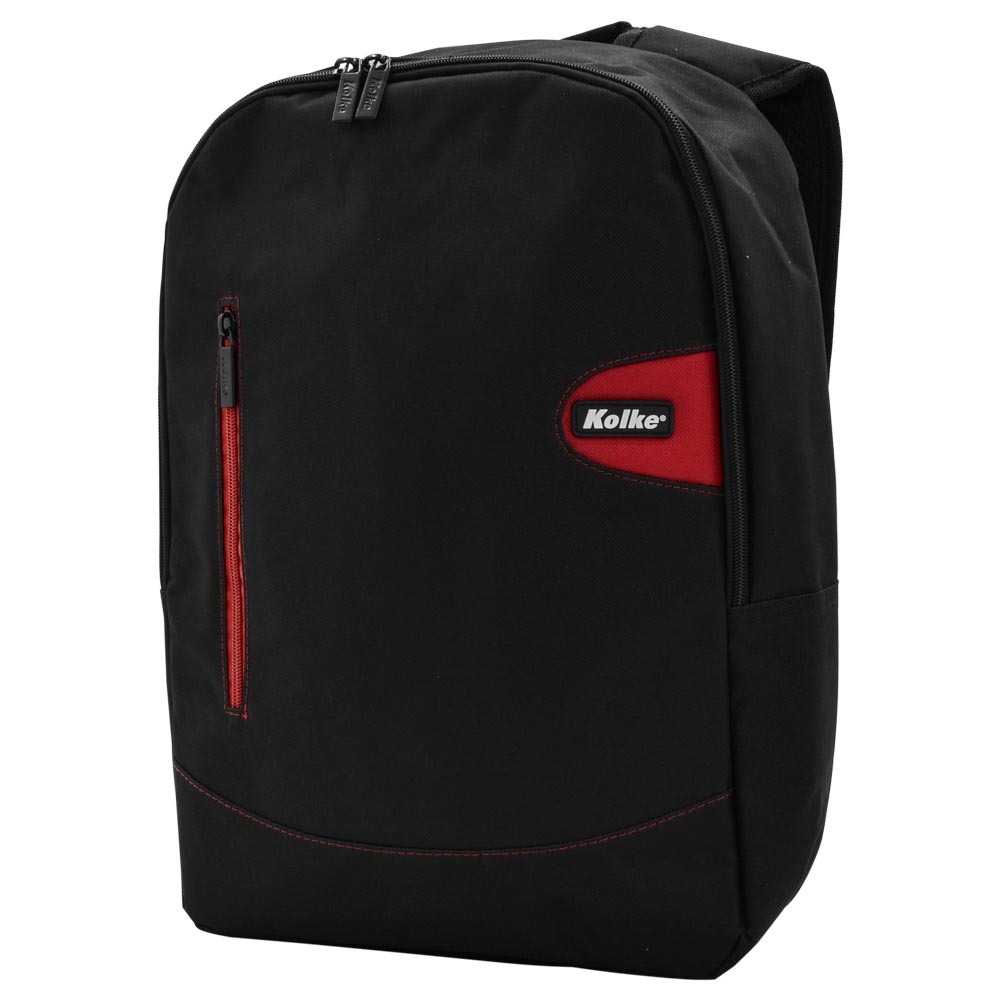 Mochila para Notebook Kolke KAM-102 15.6" - Preto / Vermelho