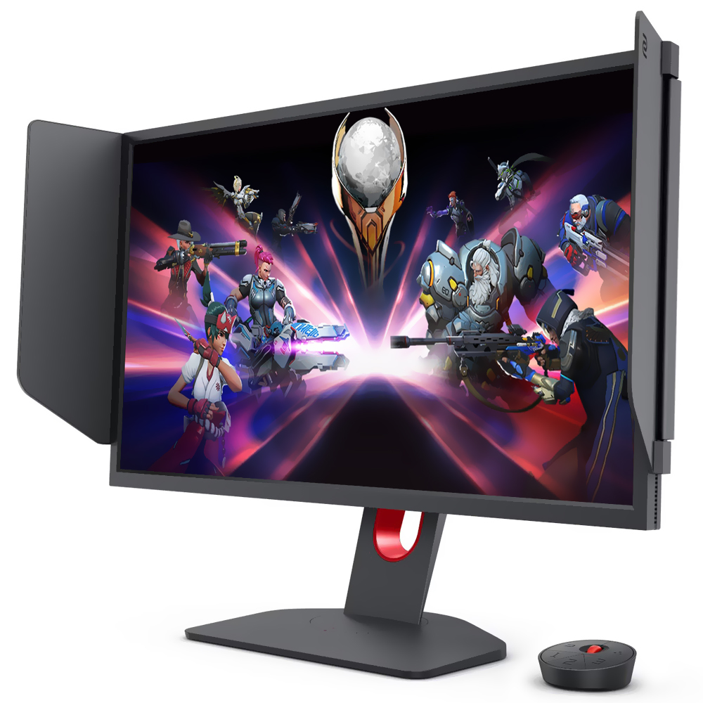 MONIT. LED 24.5" BENQ XL2566K E-SPORTS GAMING FHD 360HZ DP/HDMI BIVOLT CINZA