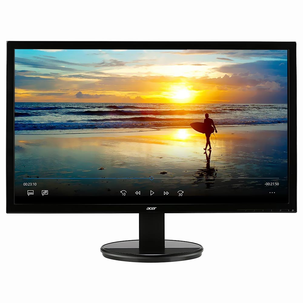 Monitor Acer K202HQL BI 19.5" HD LED 60Hz / 5Ms - Preto
