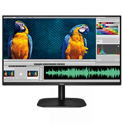 Monitor AOC 22B2HM2 21.5" Full HD 100Hz / 1Ms - Preto