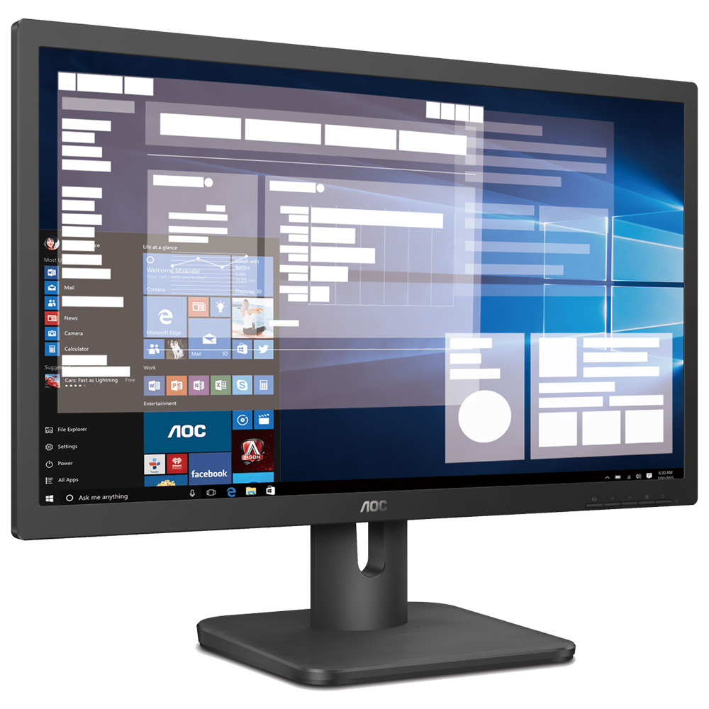 Monitor AOC 22E1H 21.5" Full HD 100Hz / 2Ms - Preto