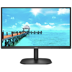 Monitor AOC 24B2H2 23.8" Full HD 100Hz - Preto