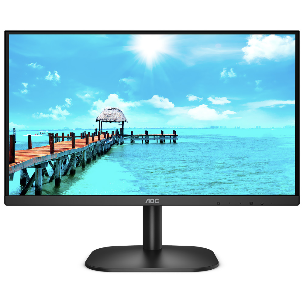 Monitor AOC 24B2H2 23.8" Full HD 100Hz - Preto