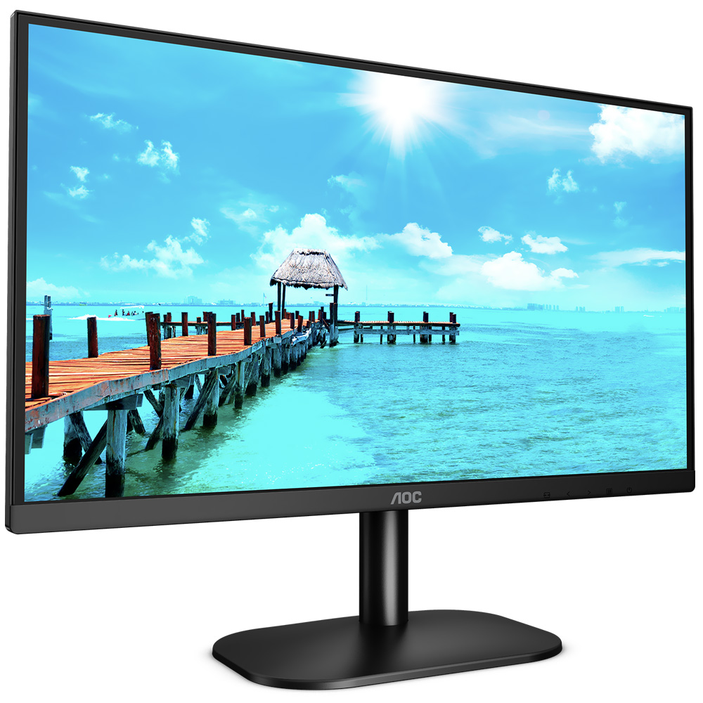 Monitor AOC 24B2H2 23.8" Full HD 100Hz - Preto