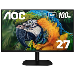 Monitor AOC 27B2H2 27" Full HD 100Hz / 4Ms - Preto