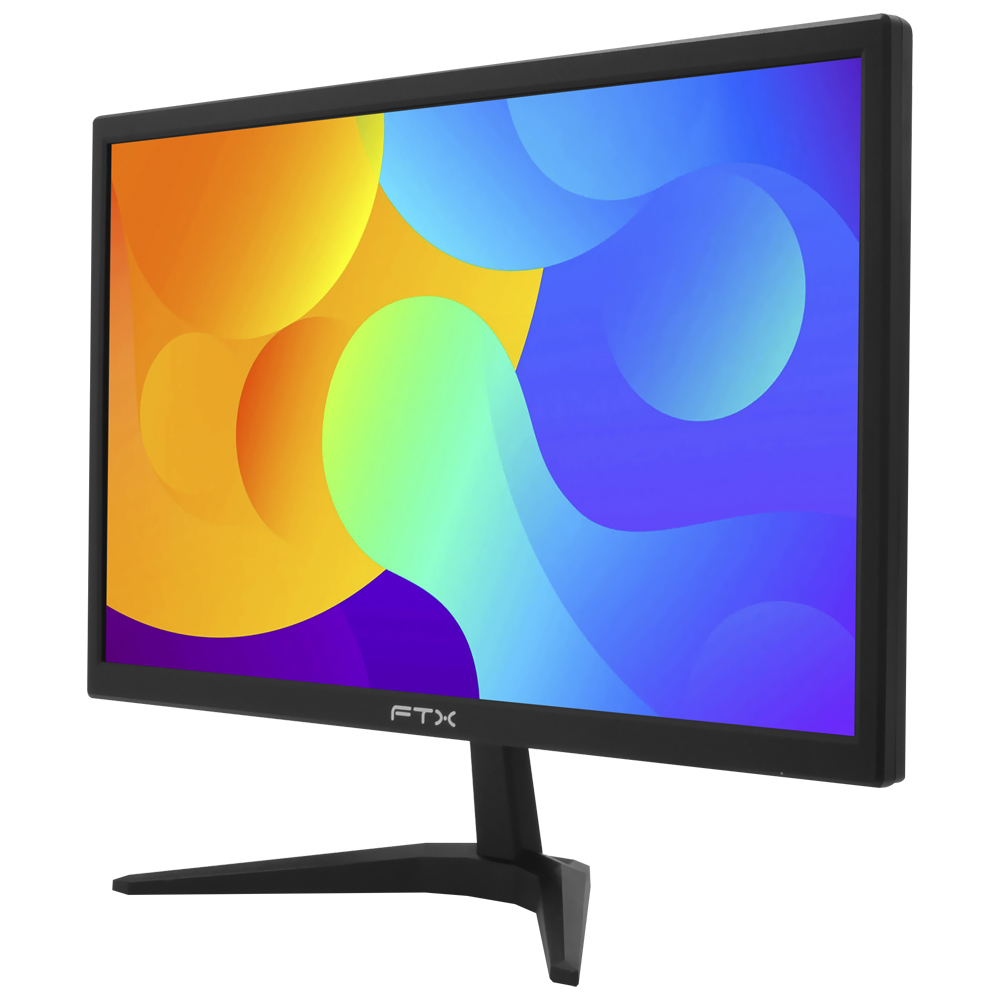 Monitor FTX Q2401 M24VHDB 24" Full HD 75Hz / 5Ms - Preto