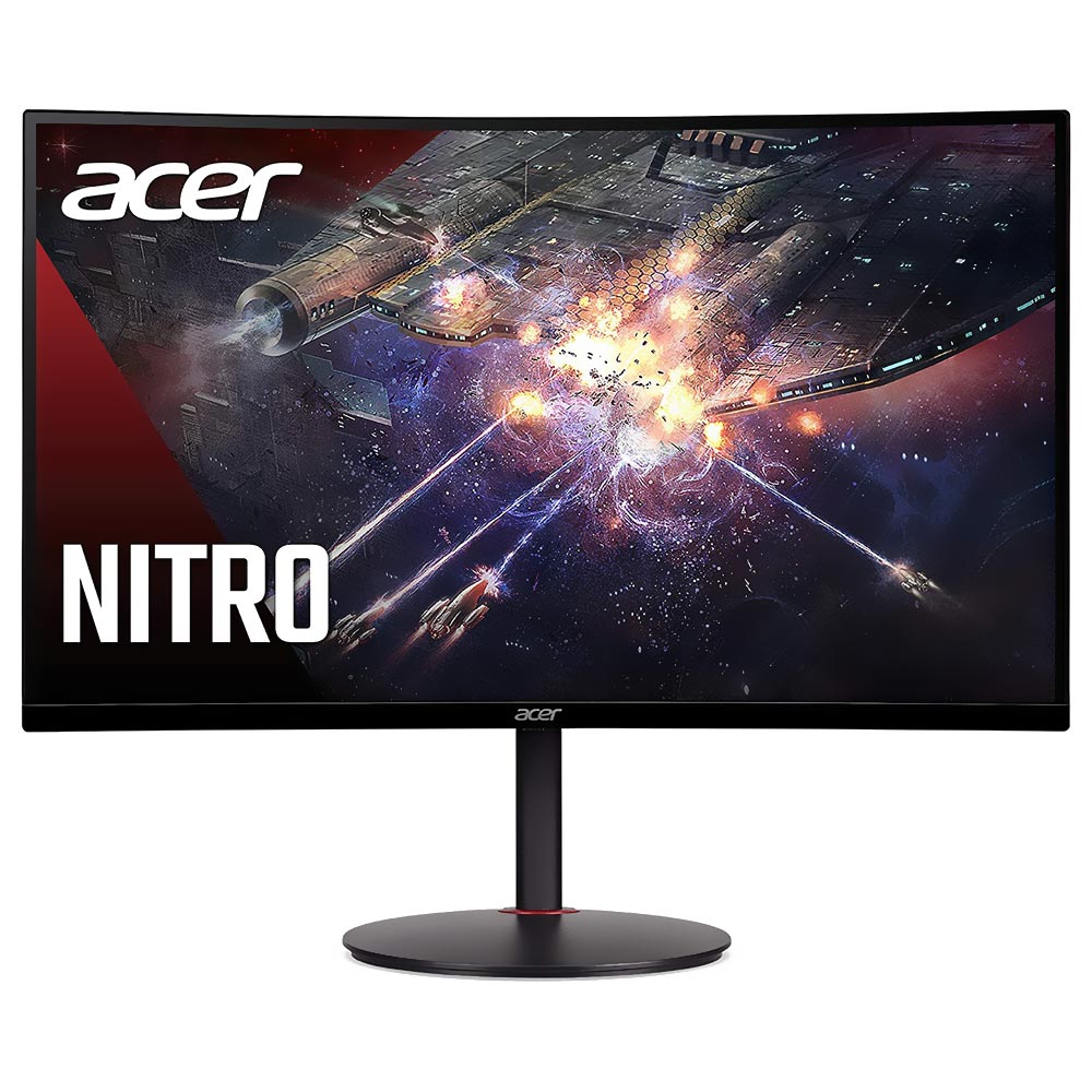Monitor Gamer Acer Nitro XZ270 27" Full HD LED Curvo 240Hz / 1MS - Preto 