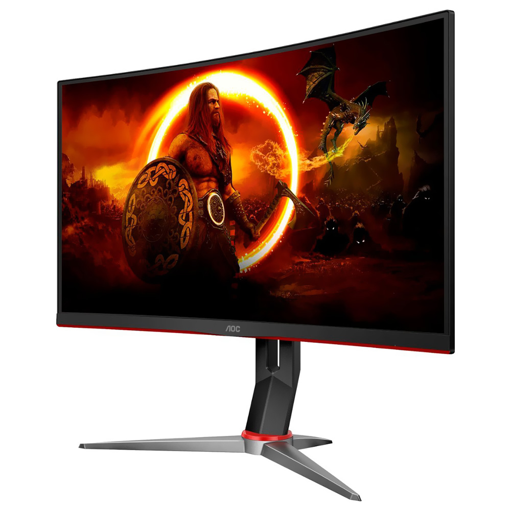 Monitor Gamer AOC C27G2Z 27" Full HD Curvo 240Hz / 0.5Ms - Preto