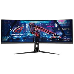 Monitor Gamer ASUS ROG Strix XG49VQ 49" UHD 4K LCD 144Hz / 4Ms - Preto