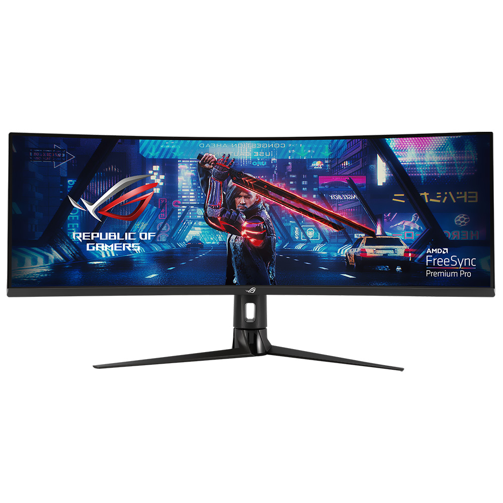 Monitor Gamer ASUS ROG Strix XG49VQ 49" UHD 4K LCD 144Hz / 4Ms - Preto