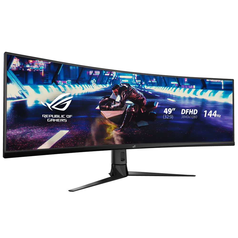 Monitor Gamer ASUS ROG Strix XG49VQ 49" UHD 4K LCD 144Hz / 4Ms - Preto