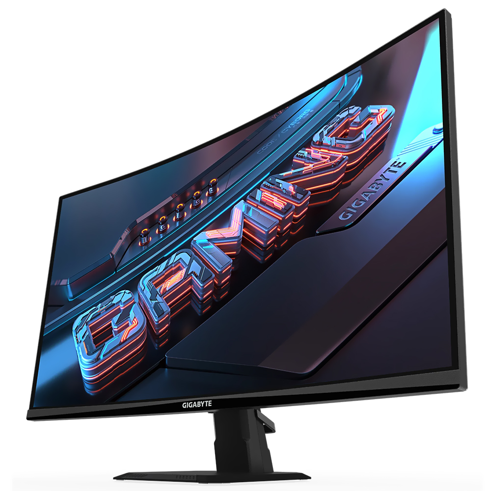 Monitor Gamer Gigabyte GS27QCA 27" QHD Curvo VA 180Hz / 1Ms - Preto