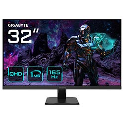 Monitor Gamer Gigabyte GS32Q 32" QHD LCD 165Hz / 1Ms - Preto