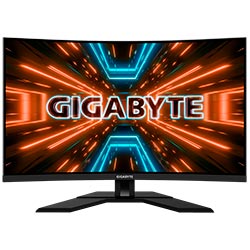Monitor Gamer Gigabyte M32QC 32" QHD Curvo VA 165Hz / 1Ms - Preto