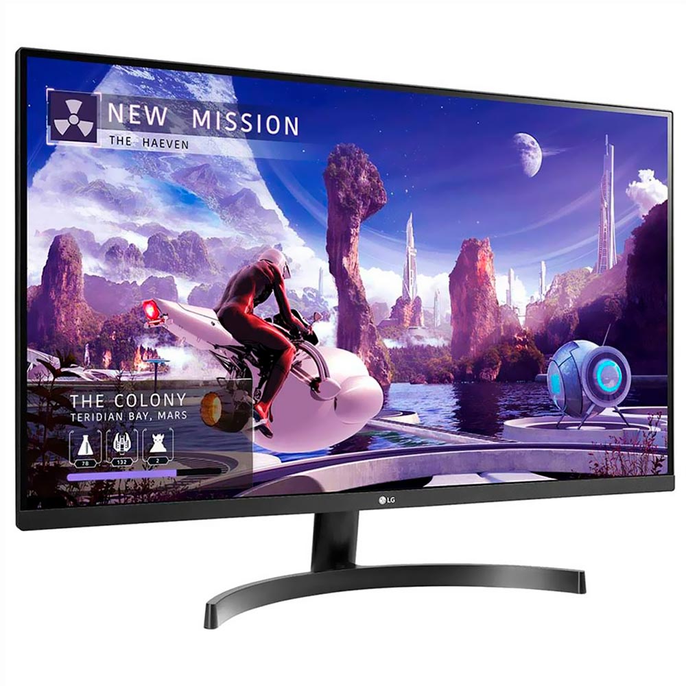 Monitor Gamer LG 32QN600-B 32" QHD LED 75Hz / 5MS - Preto