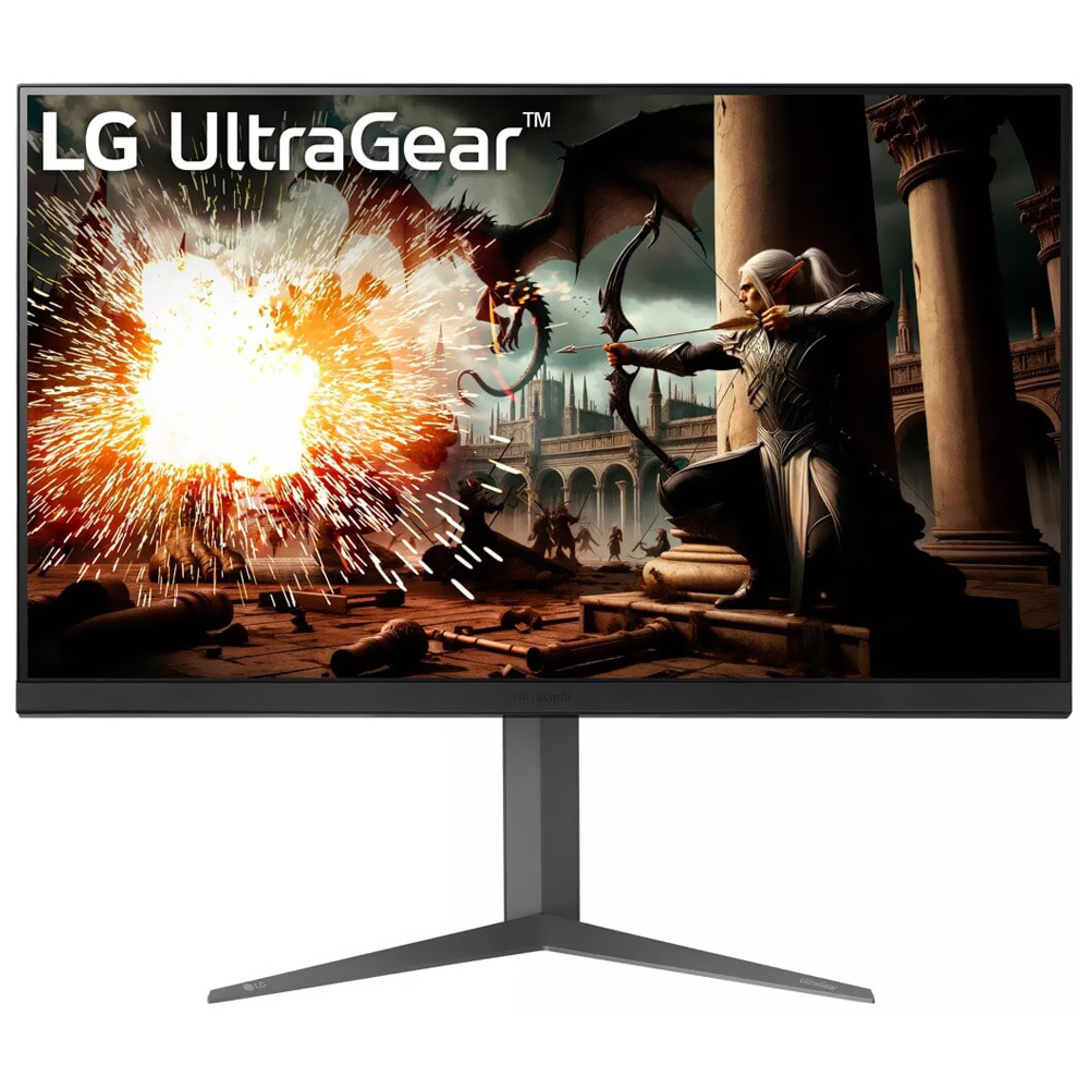 Monitor Gamer LG UltraGear 32GS75Q-B 32" QHD 180Hz / 1Ms - Preto