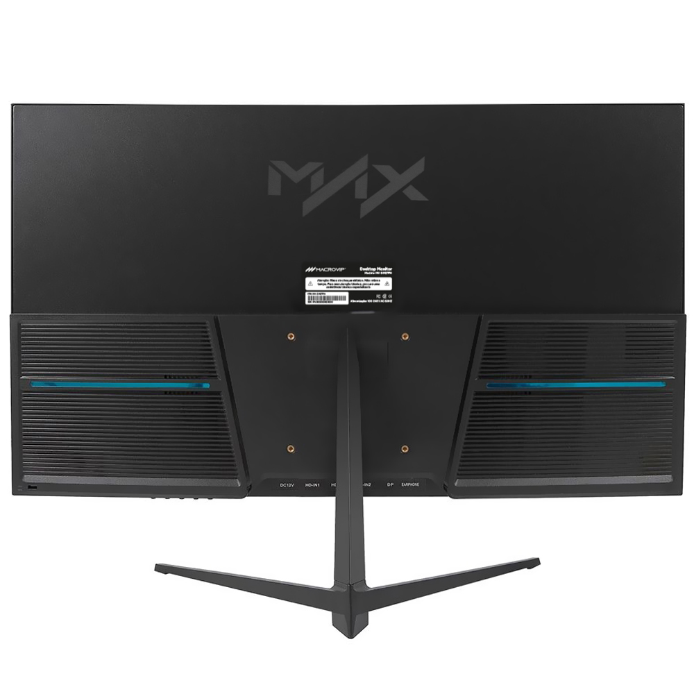 Monitor Gamer Macrovip Max MV-DMX27FH2 27" Full HD 240Hz / 1Ms - Preto