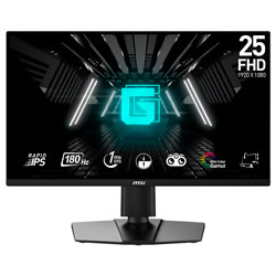 Monitor Gamer MSI G255PF E2 25" Full HD IPS 180Hz / 1Ms - Preto