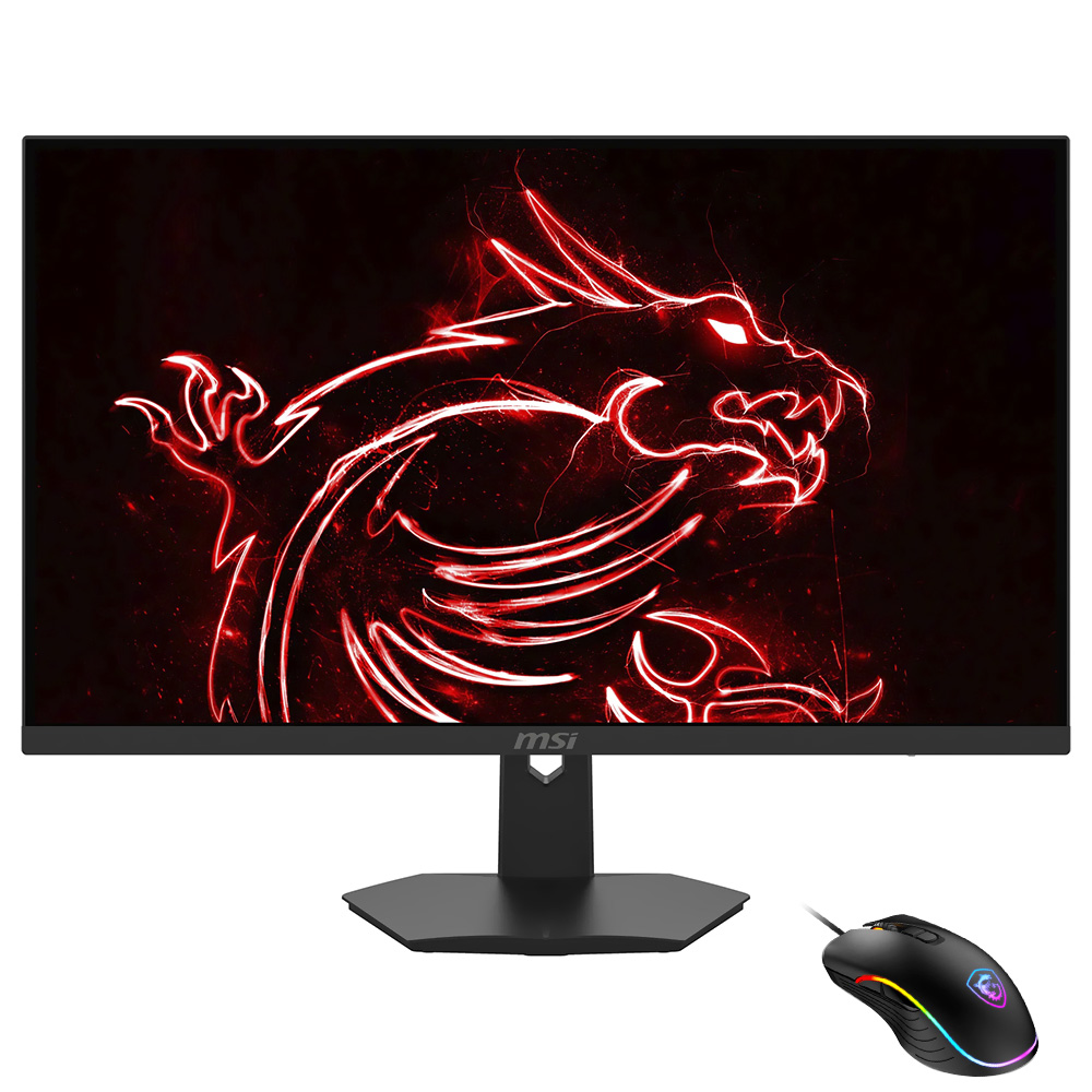 Monitor Gamer MSI G274F Esports 27" Full HD LED 180Hz / 1Ms - Preto + Mouse