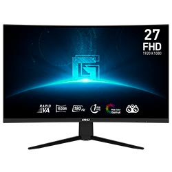 Monitor Gamer MSI G27C3F 27" Full HD LED Curvo VA 180Hz / 1Ms - Preto