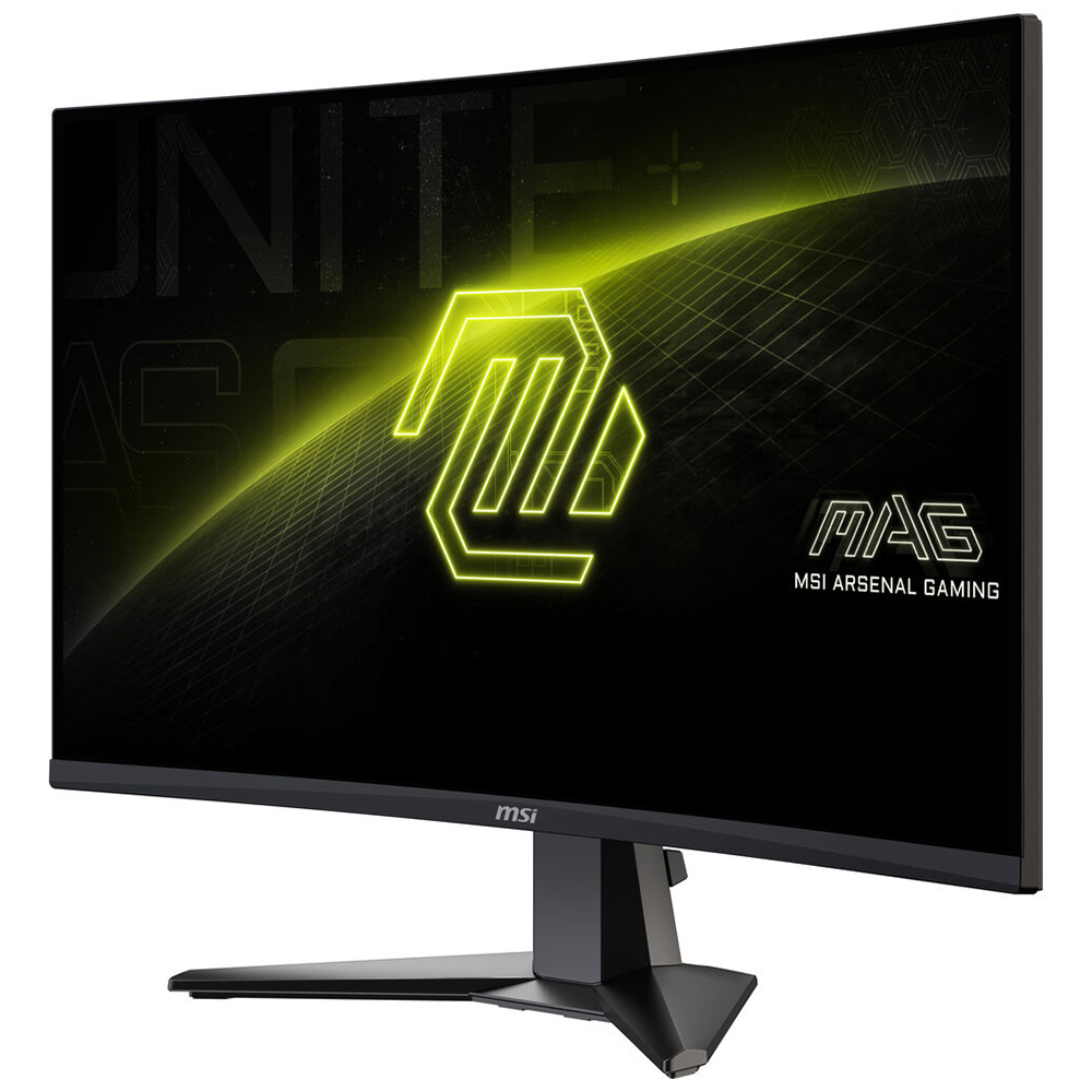 Monitor Gamer MSI Mag 27C6F 27" Full HD Curvo LCD 180Hz / 0.5Ms - Preto