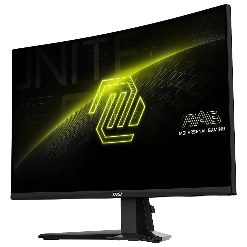 Monitor Gamer MSI Mag 27C6X 27" Full HD LED Curvo 250Hz / 1Ms - Preto + GK300 Combo