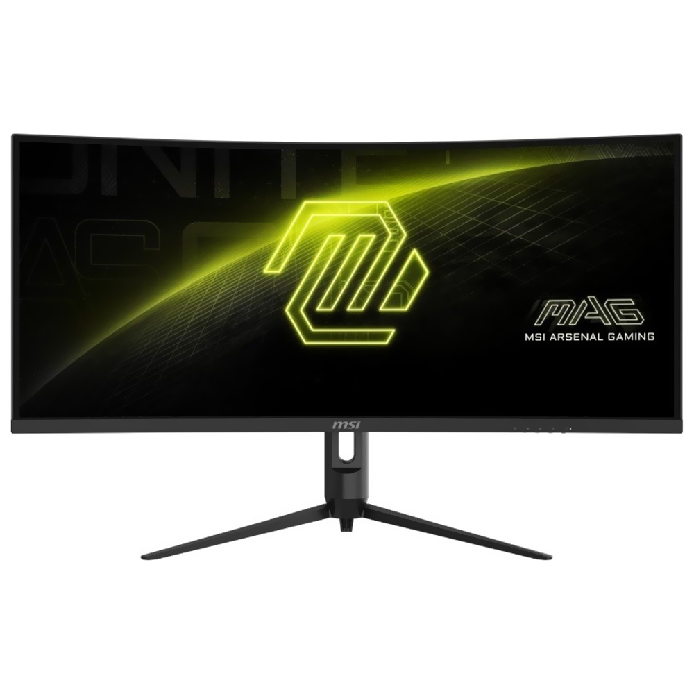 Monitor Gamer MSI Mag 342CQR E2 34" UWQHD Curvo 180Hz / 1Ms - Preto