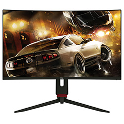Monitor Gamer Mtek M27SFV240C 27" Full HD VA Curvo 240Hz / 1Ms - Preto