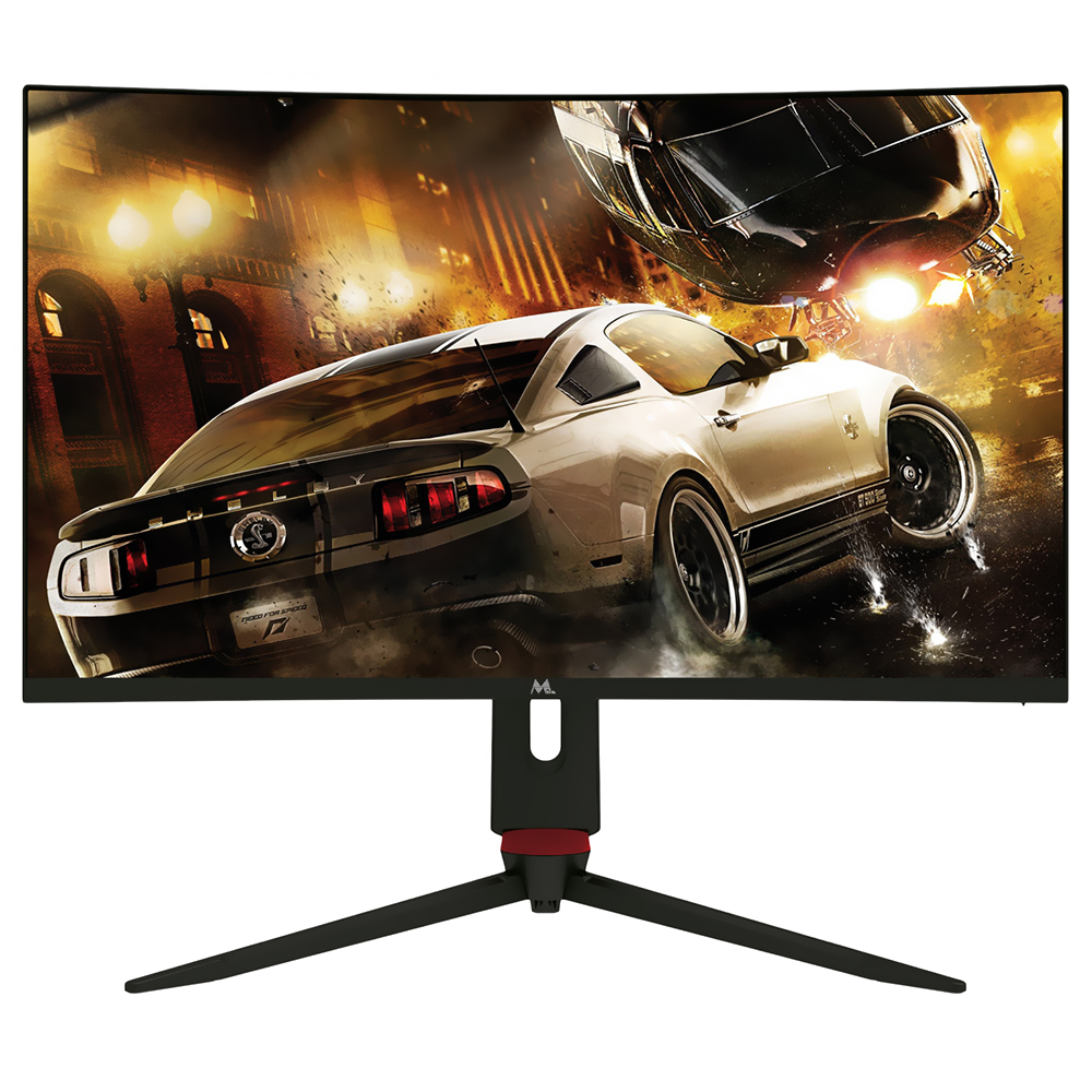 Monitor Gamer Mtek M27SFV240C 27" Full HD VA Curvo 240Hz / 1Ms - Preto