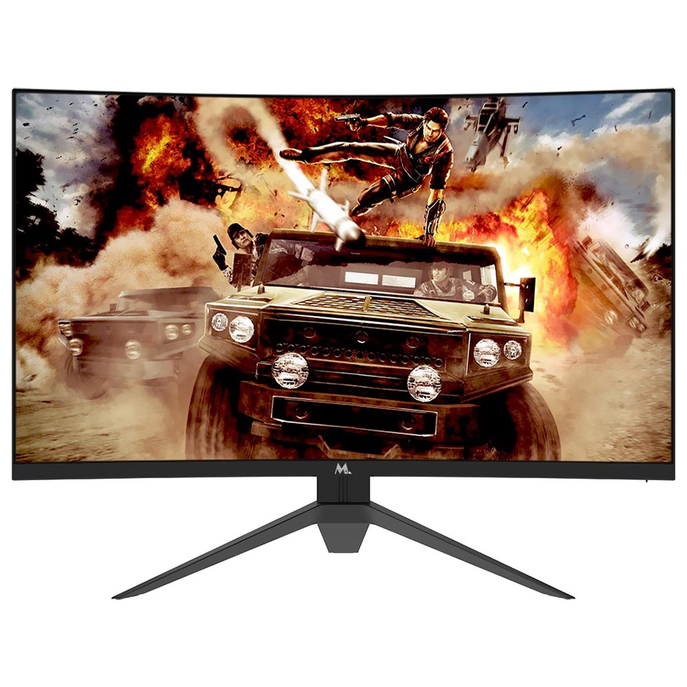 Monitor Gamer Mtek M32SFV240C 32" Full HD LED Curvo 240Hz / 1Ms - Preto