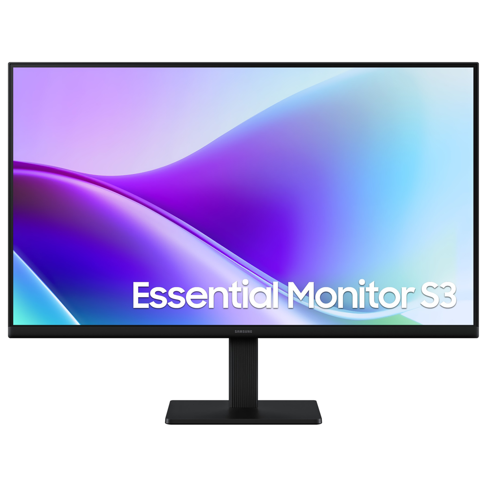 Monitor Gamer Samsung Essential S3 LS22F320GAN 22" Full HD IPS 120Hz - Preto