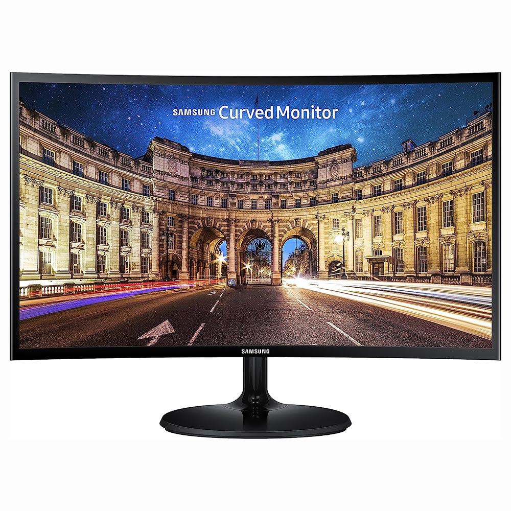 Monitor Gamer Samsung LC24F390FHL 23.5" Full HD LED Curvo 60Hz - Preto