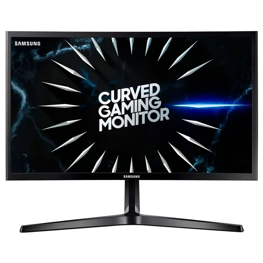 Monitor Gamer Samsung LC24RG50FQL Odyssey 24" Full HD LED Curvo 144Hz / 4MS - Preto