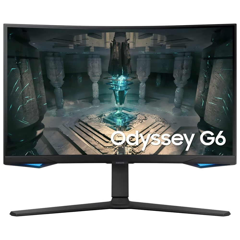 Monitor Gamer Samsung Odyssey G6 LS27BG652EN 27" QHD LED 240Hz / 1Ms - Preto