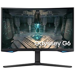 Monitor Gamer Samsung Odyssey G6 LS27BG652EN 27" QHD VA 240Hz / 1Ms - Preto