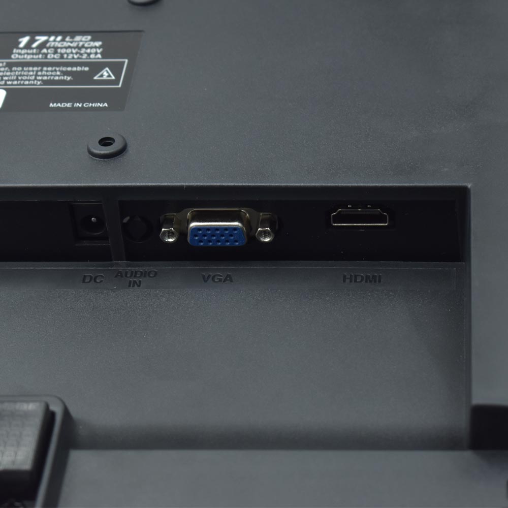 Monitor HYE HYE17NLM 17" SXGA LED 5Ms - Preto