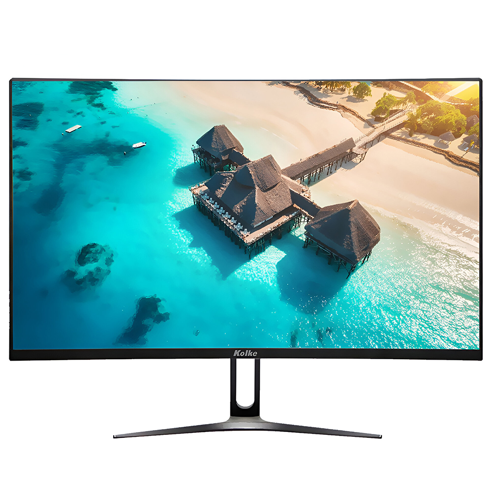 Monitor Kolke KES-461 23.6" Full HD LED Curvo 60Hz  / 5MS - Branco