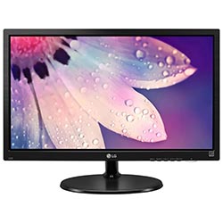 Monitor LG 19M38L-B 19" HD LED 75Hz / 5Ms - Preto