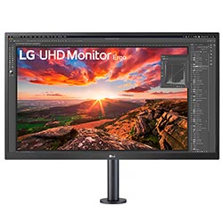 Monitor LG 27UK580-B Ergo 27" UHD LED 60Hz / 5Ms - Preto