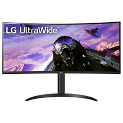 Monitor LG UltraWide 34WQ75C-B 34" QHD LED Curvo 60Hz / 5Ms - Preto