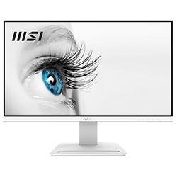 Monitor MSI Pro MP243XW 23.8" Full HD LED 100Hz / 1Ms - Branco