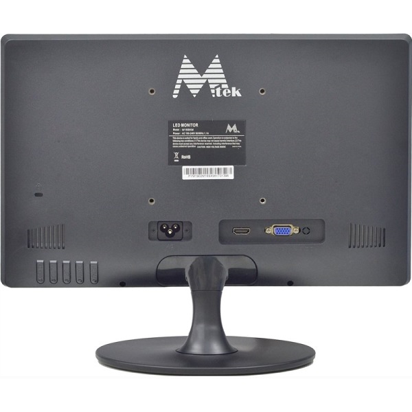 Monitor Mtek M16SKM 15.6" Full HD LED VGA / HDMI - Preto