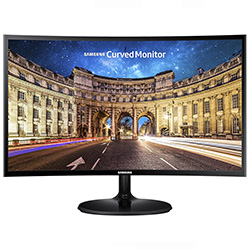 Monitor Samsung LC27F390FHN 27" Full HD LED Curvo 60Hz / 4Ms - Preto