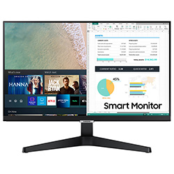 Monitor Samsung Smart M5 LS24AM506NN 24" Full HD 60Hz LED - Preto