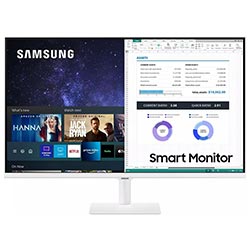 Monitor Samsung Smart M5 LS32CM501ENXZA 32" Full HD LED - Branco
