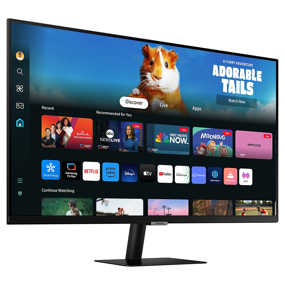 Monitor Samsung Smart M5 LS32DM500EN 32" Full HD VA 60Hz - Preto