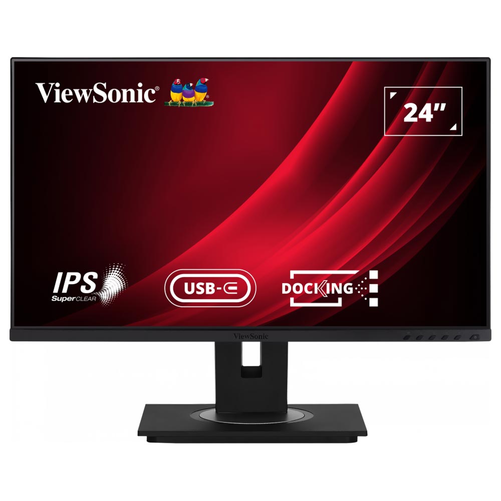 Monitor ViewSonic VG2456A 24" Full HD LED 60 Hz / 5Ms - Preto